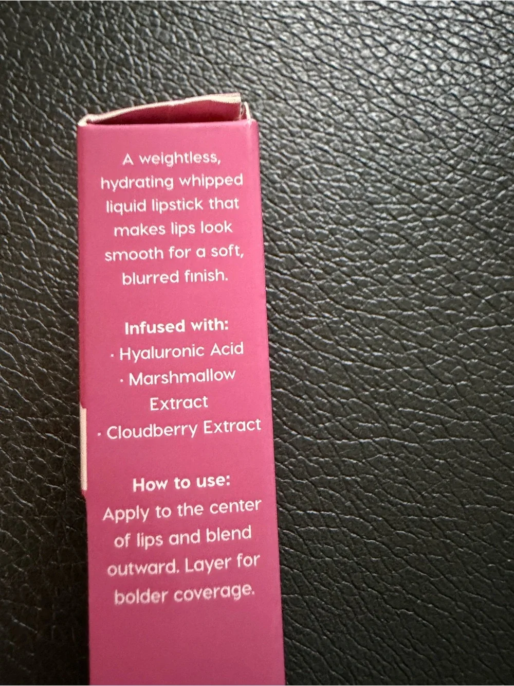 ColourPop Cloud Whip Blurring Liquid Lipstick in What the Fluff